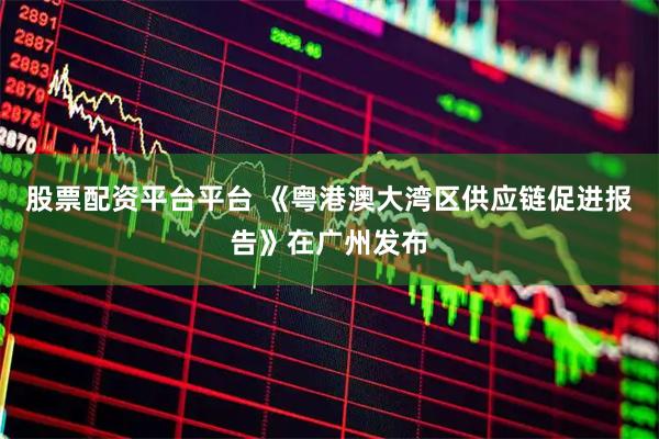 股票配资平台平台 《粤港澳大湾区供应链促进报告》在广州发布